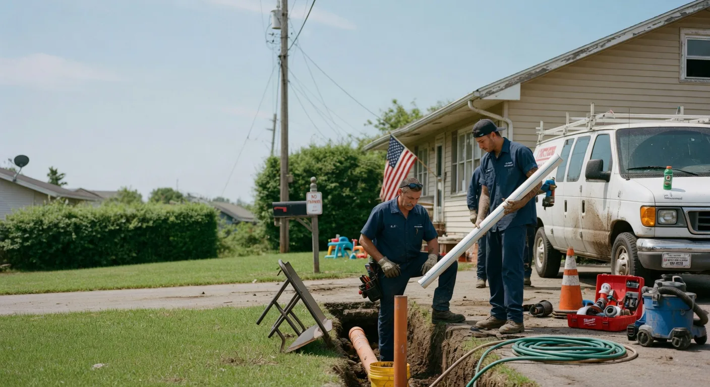 Sewer Line Inspection in Bethel, OK